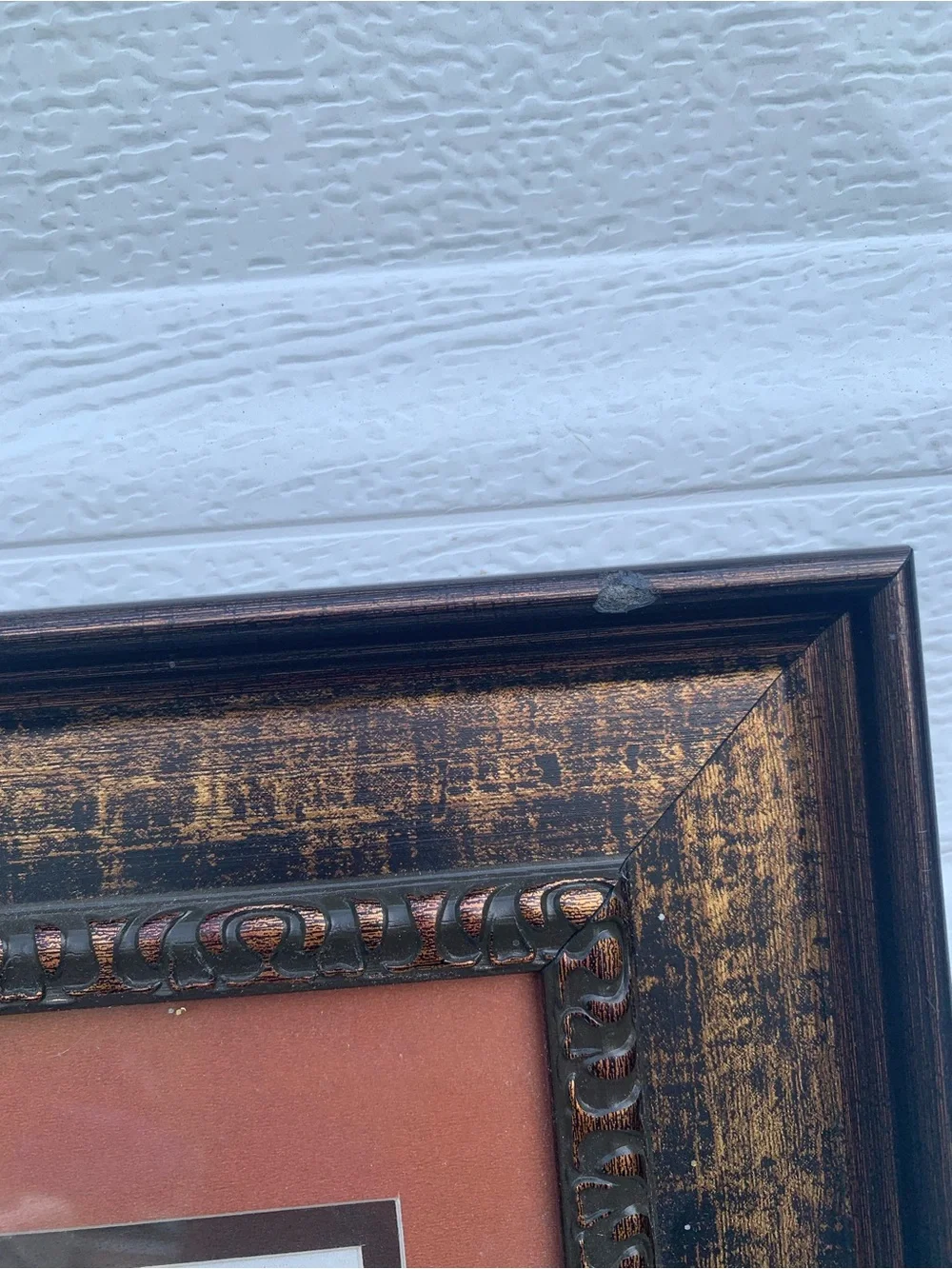 Kirkland's Home 6x28 bronze collage wall frame. Holds four 4x6 family photos